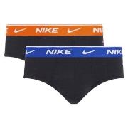 Nike Kalsonger 2P Everyday Cotton Stretch Briefs Blå/Orange bomull X-S...
