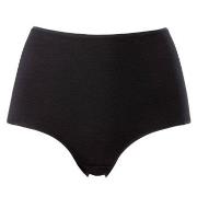 Trofe Cotton Midi With Elastan Trosor Svart bomull Medium Dam