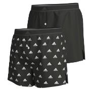 adidas Kalsonger 2P Active Woven Boxer Svart/Vit bomull Medium Herr