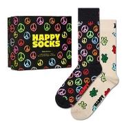 Happy socks Strumpor 2P Peace Socks Gift Set Flerfärgad bomull Strl 41...