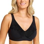 Damella BH Felice Soft Bra Svart bomull A 80 Dam