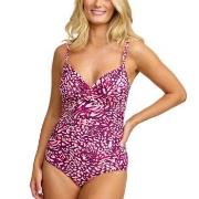 Damella Tara Swimsuit Pattern Rosa Mönstrad 44 Dam