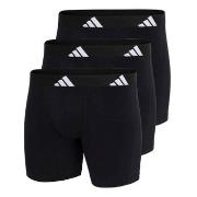 adidas Kalsonger 3P Active Flex Cotton Boxer Brief Svart bomull X-Larg...