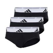 adidas Kalsonger 3P Active Flex Cotton Brief Vit/Svart bomull Small He...