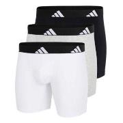 adidas Kalsonger 3P Active Flex Cotton Boxer Brief Vit/Grå bomull XX-L...