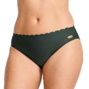 Damella Emily Wavy Bikini Brief Mörkgrön 46 Dam