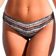 Wiki Puerto Rico Brazilian Bikini Brief Brun mönstrad Large Dam