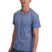 Calida Remix Basic Sleep T-shirt Blå bomull X-Large Herr