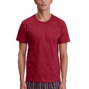 Calida Remix Basic Sleep T-shirt Röd bomull Medium Herr
