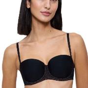 Triumph BH Signature Sheer Wired Balconette Bra Svart E 80 Dam
