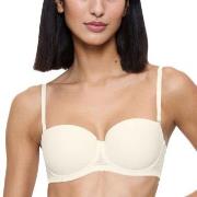 Triumph BH Signature Sheer Wired Balconette Bra Elfenben E 70 Dam