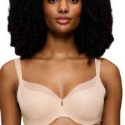 Triumph BH BMU Illusion Curve Minimizer Bra Beige D 80 Dam