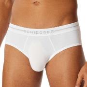 Schiesser Kalsonger 2P Cotton Flex Rio Briefs Vit bomull X-Large Herr