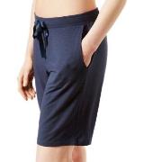 Schiesser Mix and Relax Bermuda Shorts Blå modal X-Small Dam