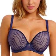 Freya BH Tailored Uw Moulded Plunge T-Shirt Bra Blå F 70 Dam