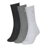 Calvin Klein Strumpor 3P Classic Socks For Women Grå Strl 35/38 Dam
