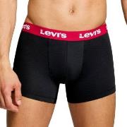 Levis Kalsonger 2P Repeat Logo Boxer Brief Svart/Vit bomull X-Large He...