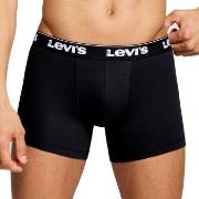 Levis Kalsonger 3P Repeat Logo Boxer Brief Multi Svart bomull XX-Large...
