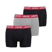 Levis Kalsonger 3P Repeat Logo Boxer Brief Multi Flerfärgad-2 bomull M...
