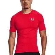 Under Armour HeatGear SS Compression Shirt Röd Medium Herr