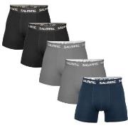 Salming Kalsonger 5P Soft Cotton Boxers With Logo Flerfärgad bomull XX...