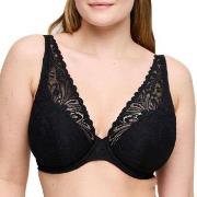 PrimaDonna BH Rupi Half Padded Plunge Bra Svart E 75 Dam