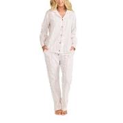 Damella Cotton Flannel Pyjamas Flerfärgad bomull Medium Dam
