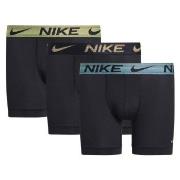 Nike Kalsonger 3P Everyday Essentials Micro Boxer Brief Svart/Gul poly...