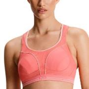 Shock Absorber BH Ultimate Run Bra Rosa/Vit polyamid F 75 Dam