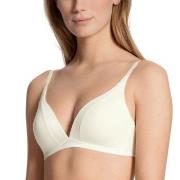 Calida BH Cate Triangle Soft-Bra Creme bomull A 80 Dam