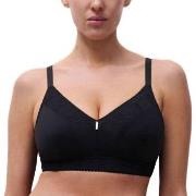 Chantelle BH EasyFeel Wirefree Support Bra Svart nylon G 75 Dam
