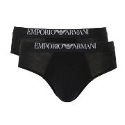 Armani Endurance Briefs Kalsonger 2P Svart bomull X-Large Herr