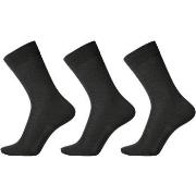 Egtved Strumpor 3P Organic Cotton Socks Svart Strl 40/45