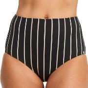 Swegmark Portofino High Waist Bikini Briefs Svart randig 46 Dam