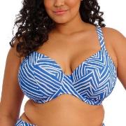 Elomi Fiji Falls Plunge Bikini Top Vit/Blå I 85 Dam