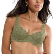 Triumph BH Amourette Wired Bra With Lace Oliv F 70 Dam