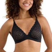 Sloggi BH ZERO Feel Bliss Push-Up Bra Svart Large Dam
