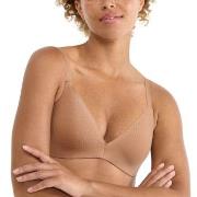 Sloggi BH ZERO Feel Pure Push-Up Bra Beige XL+ Dam