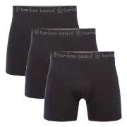 Bamboo basics Kalsonger 3P Rico Boxers Svart Medium Herr