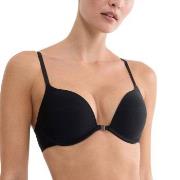 Triumph BH Pure Micro Push Up Bra With Front Closure Svart C 85 Dam