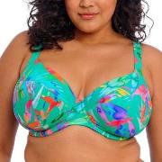 Elomi Toyama Tides Underwire Plunge Bikini Top Flerfärgad G 95 Dam