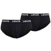Levis Kalsonger 2P Base Brief Svart bomull Medium Herr