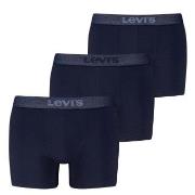 Levis Kalsonger 3P Logo Boxer Briefs Marin bomull Small Herr