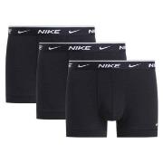 Nike Kalsonger 3P Everyday Essentials Cotton Stretch Trunk Helsvart bo...