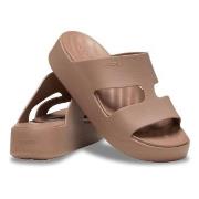Crocs Getaway Platform H-Strap Brun US W8 (EU 38-39) Dam