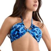 Triumph Midnight Swim Bandeau Blå Mönstrad C 36 Dam