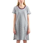 Esprit Anna Nightshirt Svart/Vit bomull 42 Dam