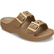 Crocs Saturday Metallic Buckle Sandal Brun ej Spec US W7 (EU 37-38) Da...