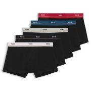 BOSS Kalsonger 10P Essential Trunks Svart bomull Medium Herr