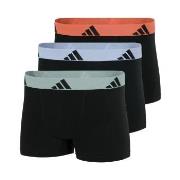 adidas Kalsonger 3P Active Flex Cotton Trunk Svart/Mint bomull X-Large...